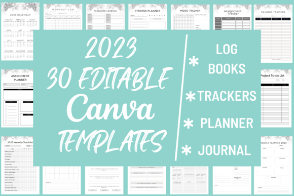 30 Editable Canva Templates KDP 2023: A Resource for Expanding Your Amazon Publishing