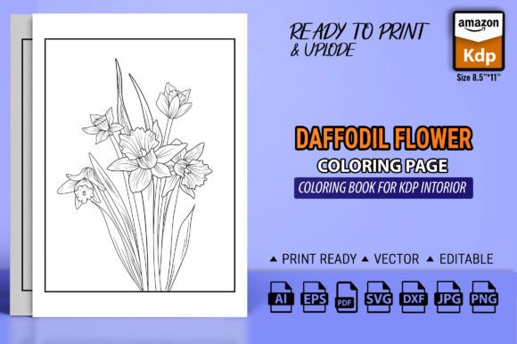 Discover Daffodil Flower Coloring Books for Creative Projects