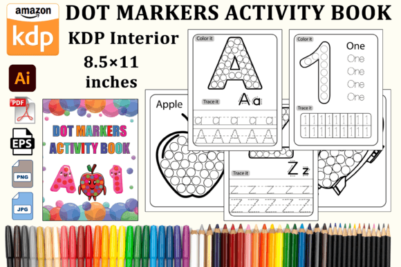 Dot Markers Activity Book ABC