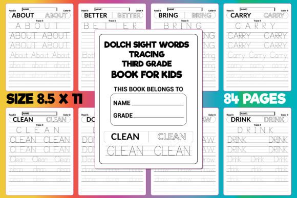 The Essential Guide to Dolch Sight Words Tracing for 3rd Grade