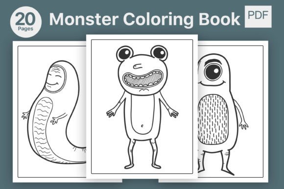 The Joy of Creativity: Exploring Cute Monster Coloring Pages for Fun and Profit