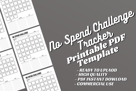 The Ultimate Guide to Your No Spend Challenge: Why a Tracker is Your Secret Weapon