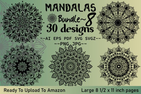 Unlock Creative Possibilities: The Mandala SVG Bundle and Coloring Pages