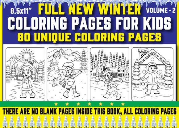Unlock Creative Winter Moments with Coloring Pages Volume 2