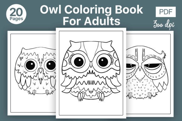 Unlock Creativity with an Owl Coloring Book for Adults Kids