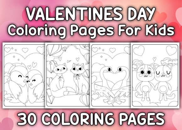 Valentines Day Coloring Pages Volume – 5: A Ready-to-Publish Asset for Creators