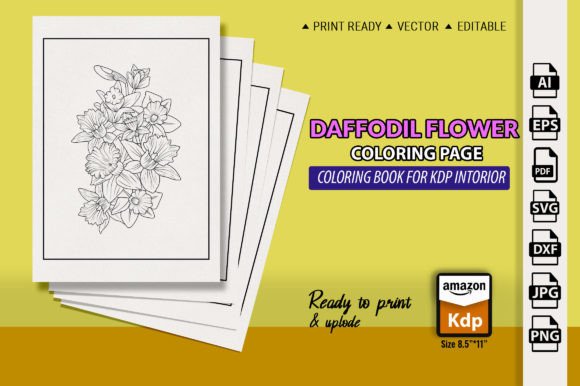 Why Daffodil Flower Coloring Pages Are a Creative Goldmine